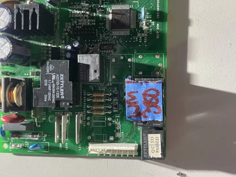 GE EBX1069P005 200D4854G022 Refrigerator Control Board AZ39991 | Wm380