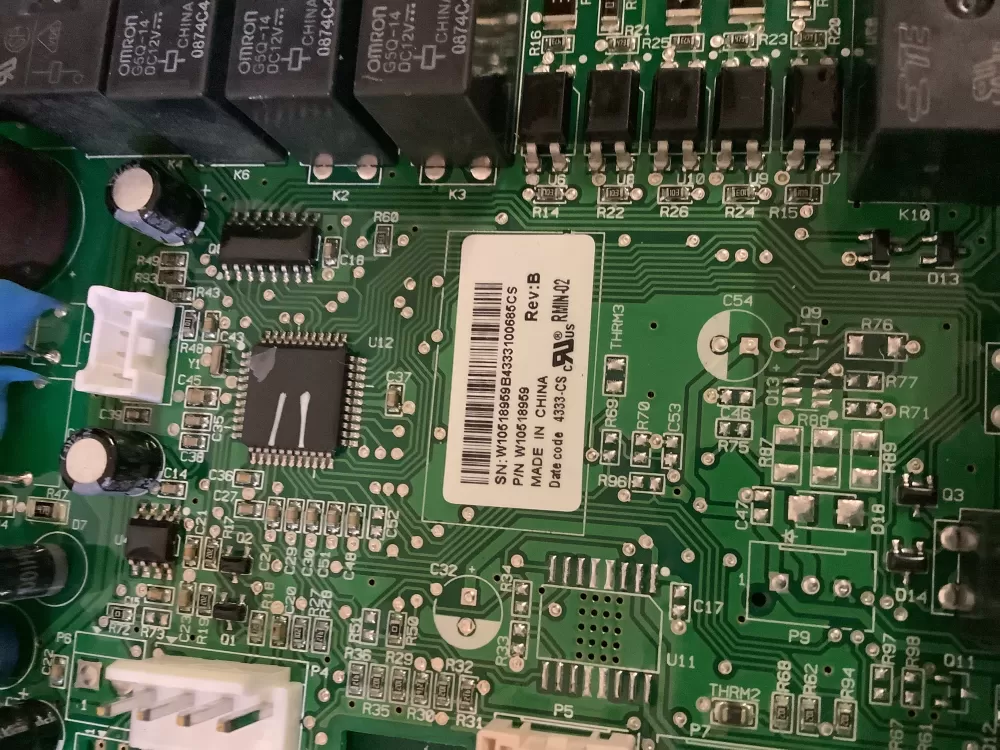 KitchenAid W10518959 W10887252 Refrigerator Control Board AZ190121 | NR2100
