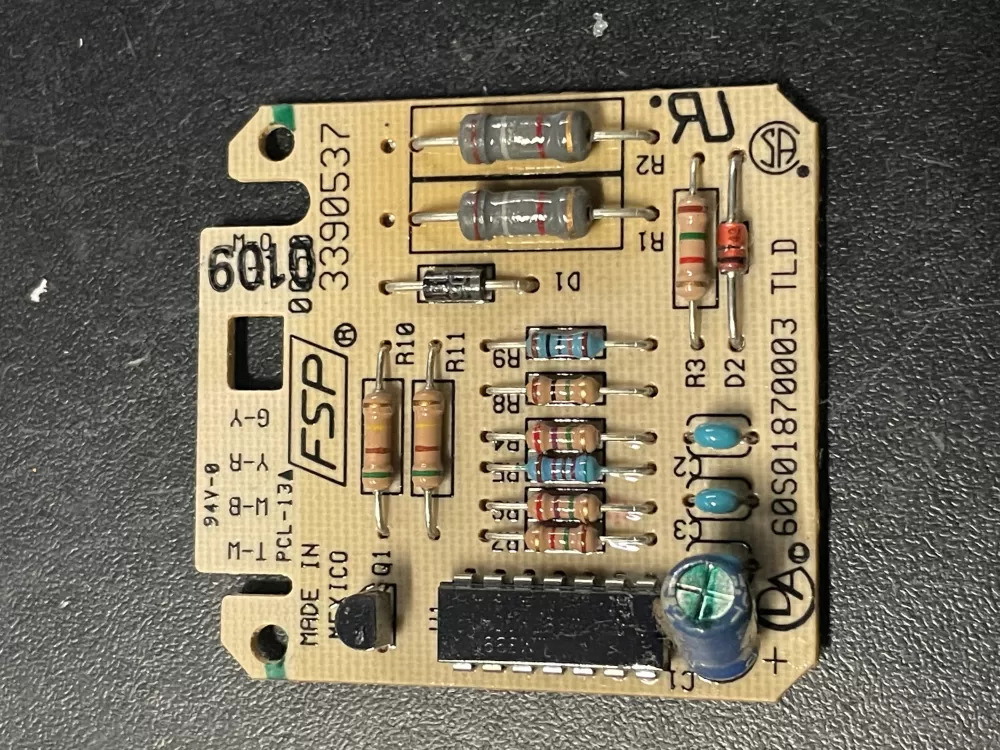 Whirlpool  KitchenAid  Kenmore  Maytag WPW10476828  AP6022061  8558178   3020655  3390537R  8558178R  PS11755390  60S01870003 Dryer Moisture Sensor Control Board