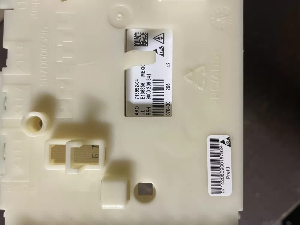 Bosch Kenmore AP6042991 00713992 713992 Dryer Control Board AZ45476 | Wmv440