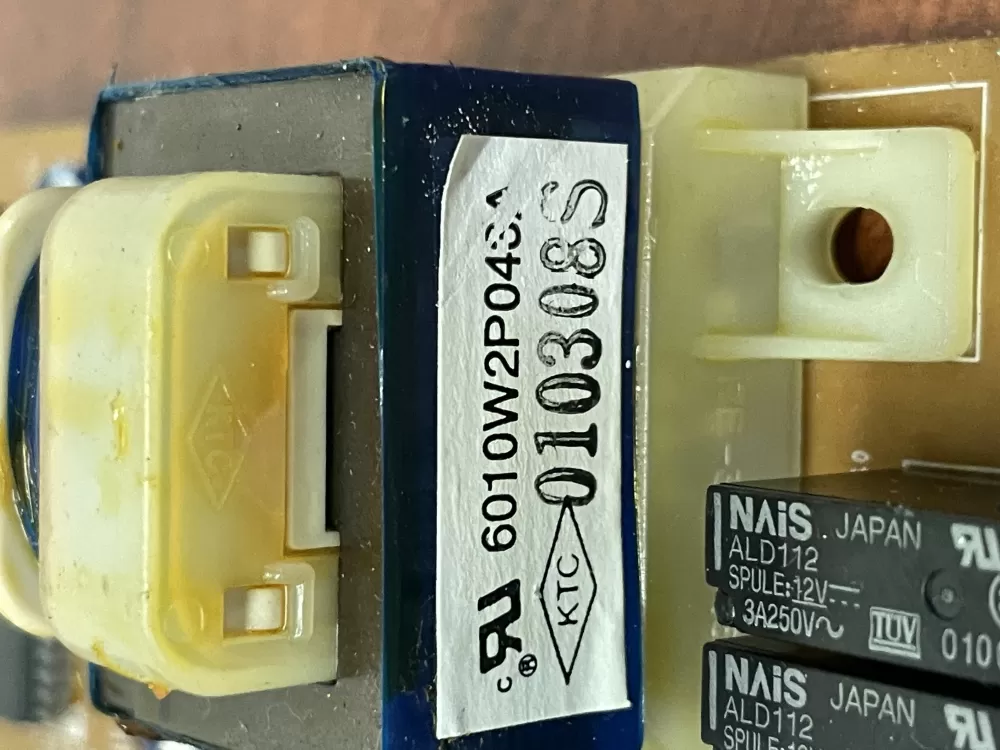 LG 6010W2P043A Microwave Control Board & Transformer AZ30357 | WM331