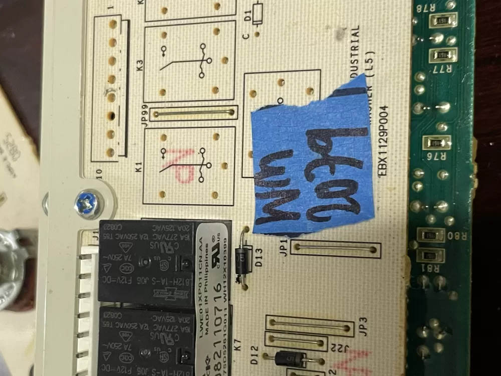 GE WH12X10399 WH12X10366 175D5261G011 Washer Control Board AZ96965 | Wm2079