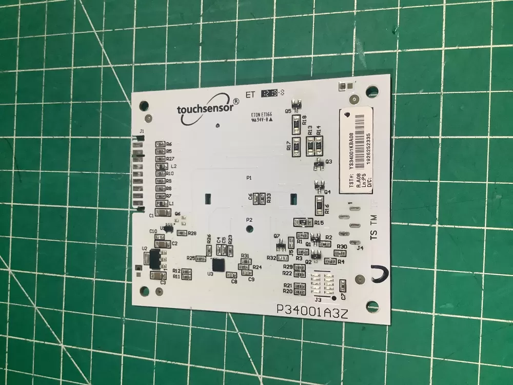Maytag YS34001KBA09 P34001A3Z Washer Touch Sensor Board AZ136765 | AR620