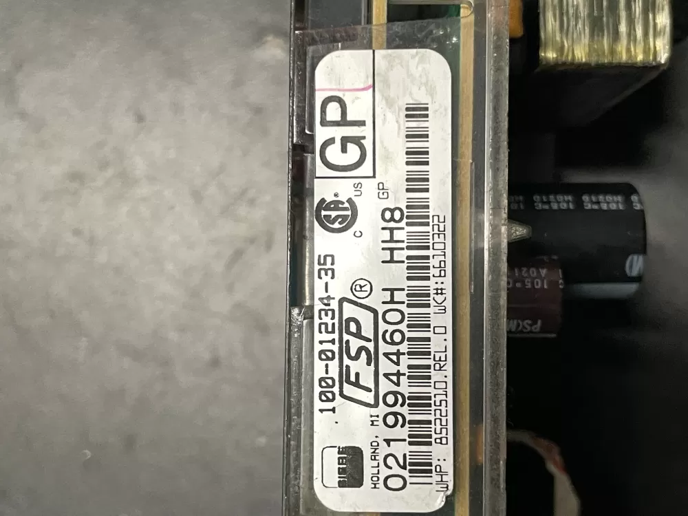 Whirlpool 8522510 Range Control Board AZ16887 | WM1218