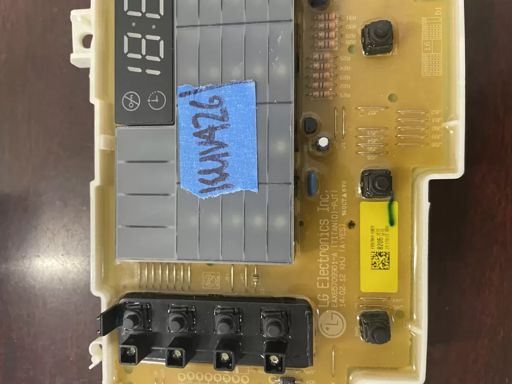 LG EBR78898205 Washer Control Board Interface AZ43420 | KMV426