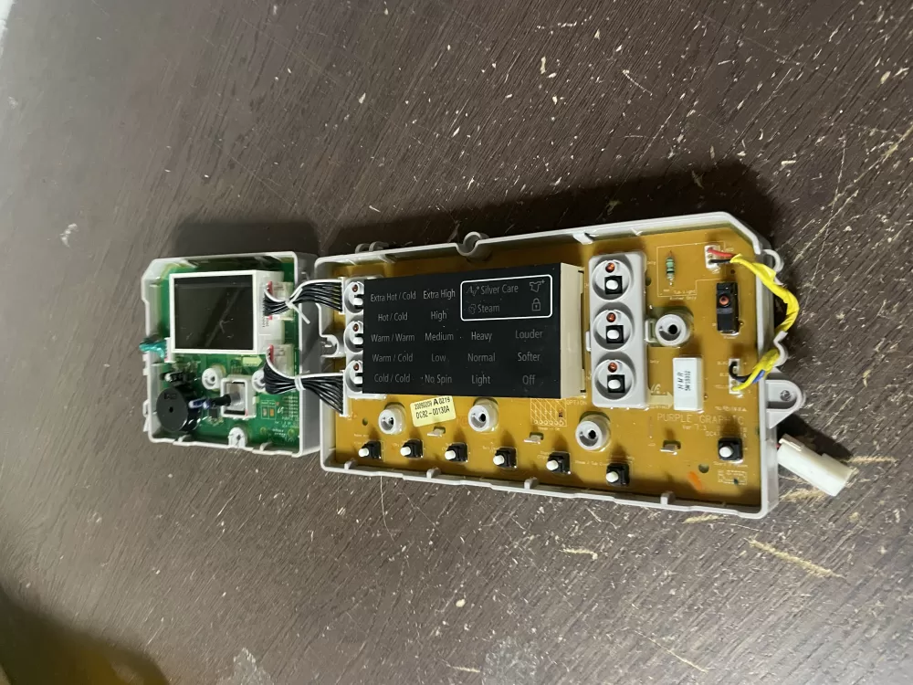 Samsung DC92-00130A DC92-00125A Washer UI Control Board AZ58062 | Wmv472
