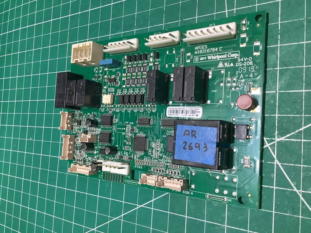 Whirlpool W10675033 W10801162 Refrigerator Control Board AZ182706 | AR2693