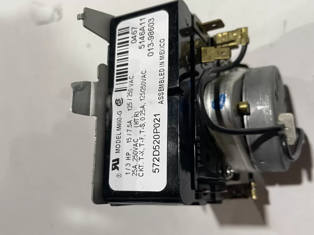 GE 572D520P021 WE4M271 Dryer Timer AZ185655 | Wm427