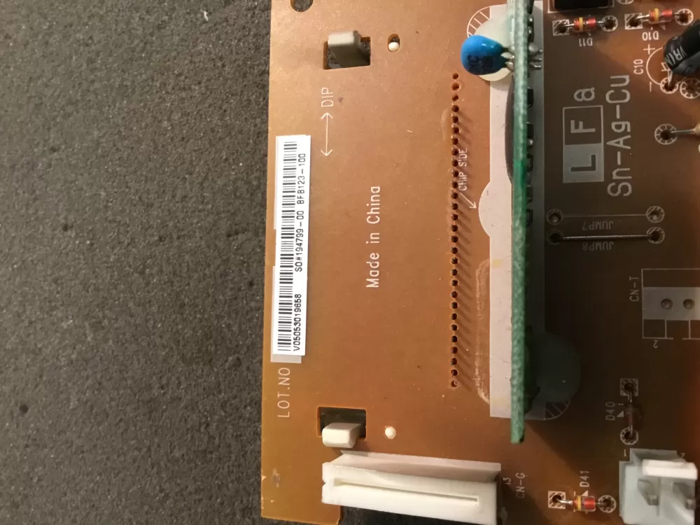 Frigidaire 5304481625 Microwave Control Board AZ100698 | NR140