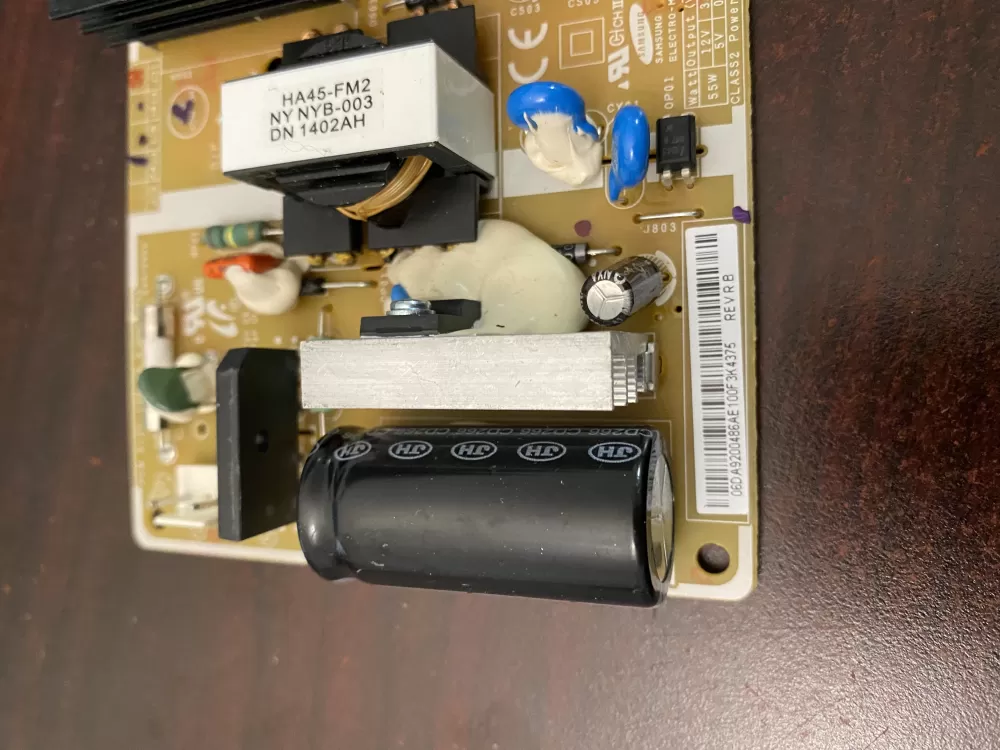 Samsung DA92 00486A Refrigerator Control Board AZ39653 | BK564