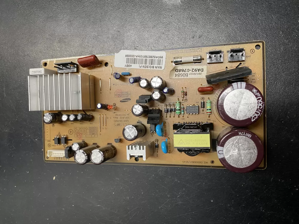 Samsung DA92-00768D Refrigerator Control Board Inverter