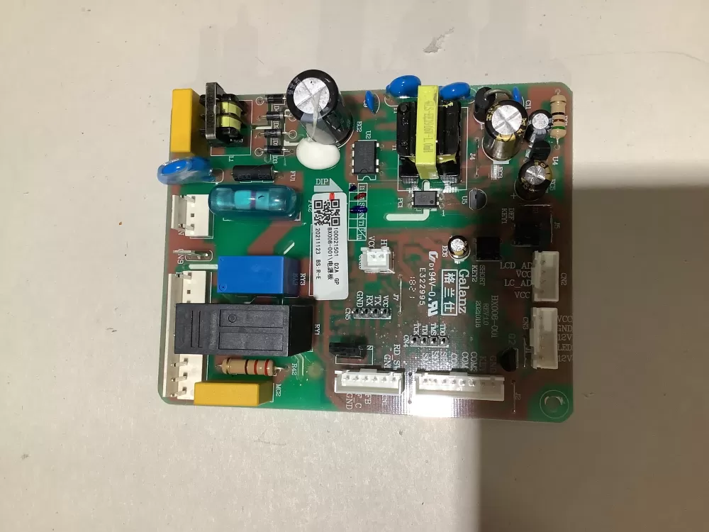  Galanz Refrigerator Control Board 100021501 BX008-001 AZ143788 | ZC2416