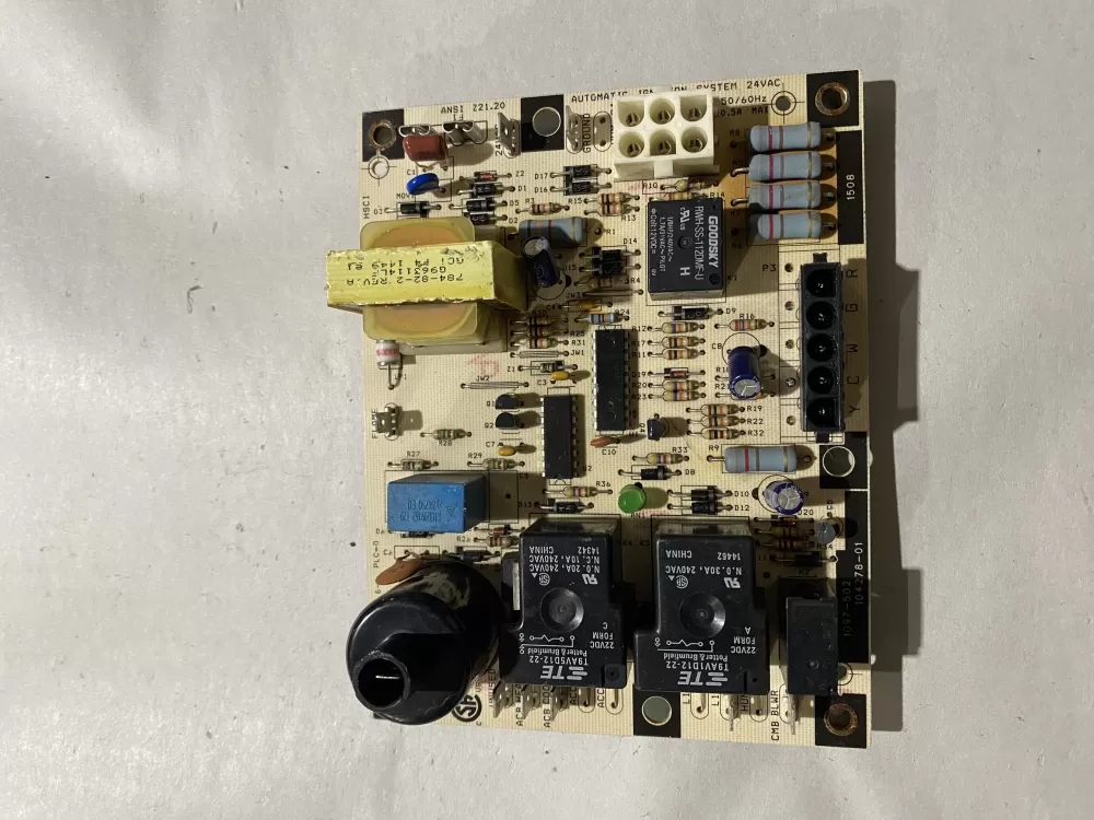 Rheem Lennox 1097-83-504A Furnace Control Board Circuit