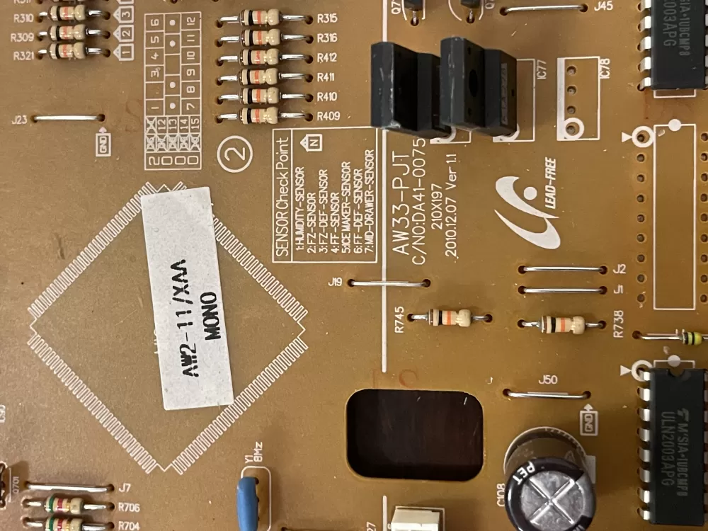 Samsung DA92 00147B DA41 00750A Refrigerator Control Board AZ43250 | KM496