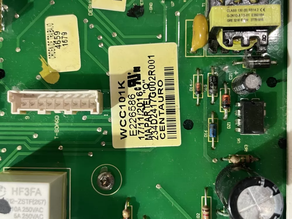 GE Kenmore WH12X20274 E226586 Washer Control Board AZ199806 | Wm2780