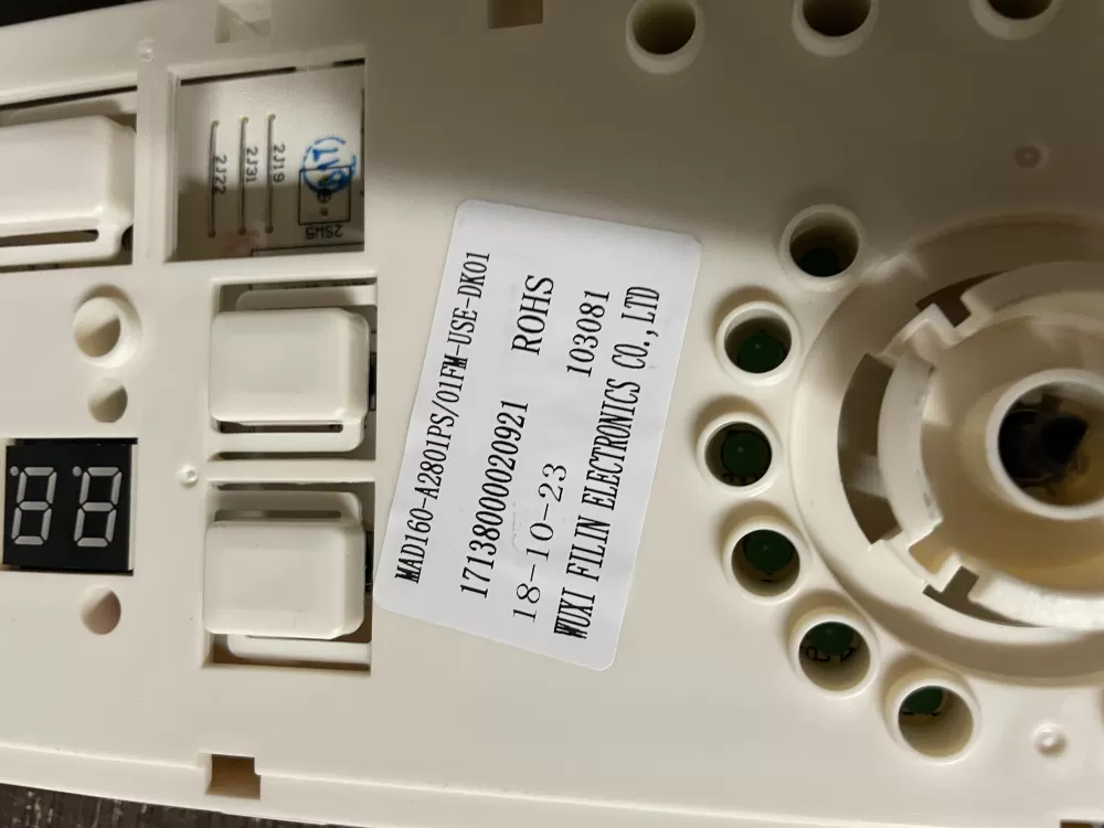 Frigidaire 17138000020921 Washer Control Board AZ50444 | Wmv457