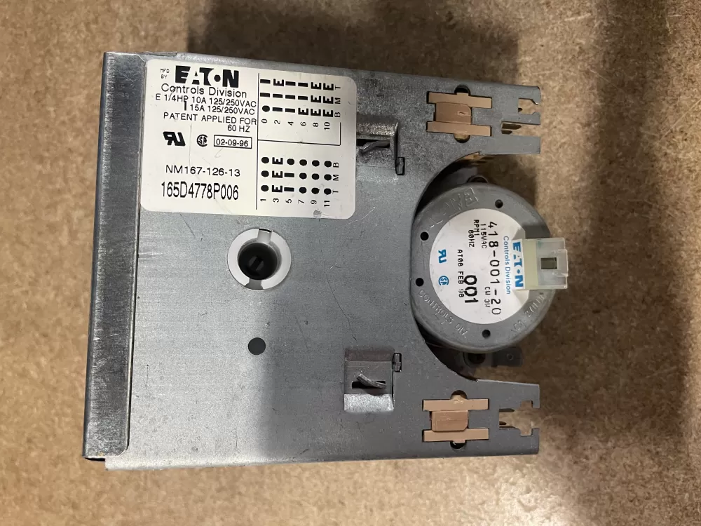 GE 165D4778P006 Dishwasher Timer AZ24199 | KM756