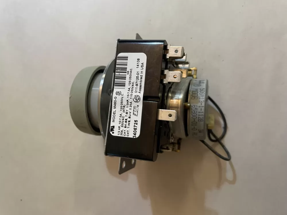 Whirlpool  Maytag  Amana AP6008573 3406725 WP3406725 PS11741713 Dryer Timer
