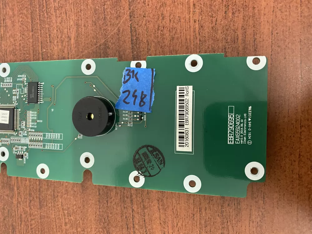 LG Refrigerator Ebr790695 Eax65924002 Dispenser Control Board AZ35705 | BK298