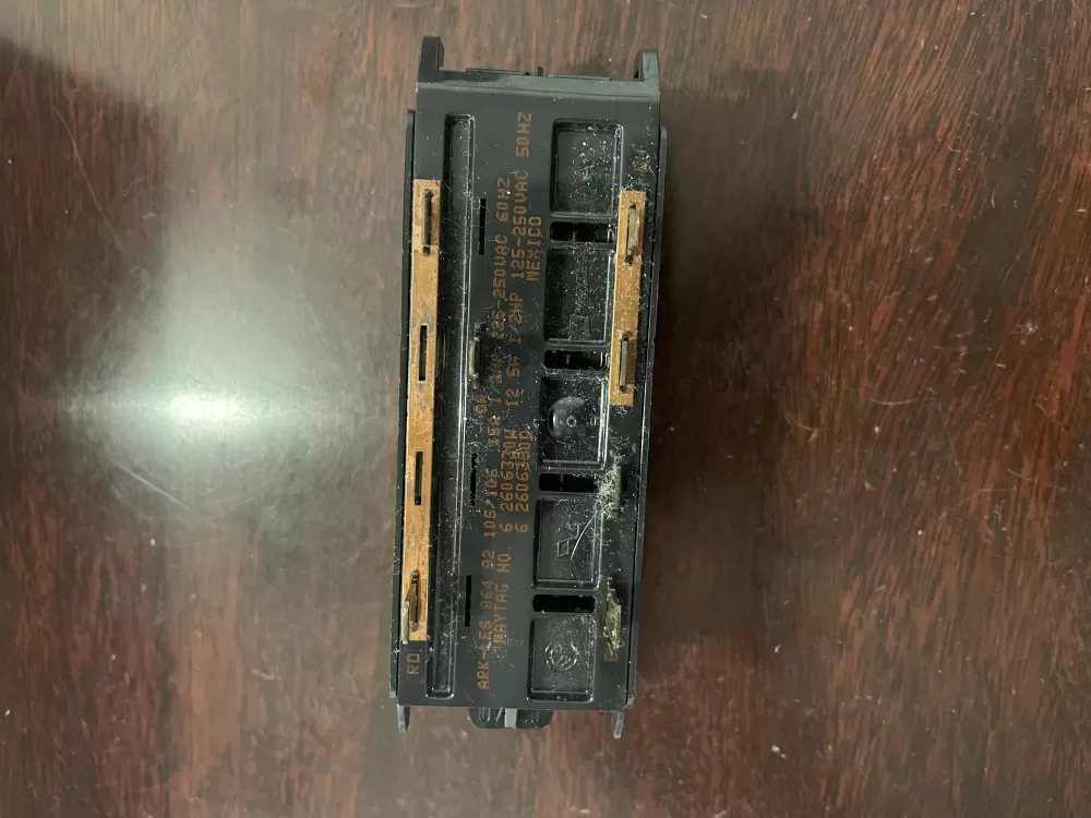 Maytag 6 2606330W Washer Push Button Selector Switch AZ32281 | KM180