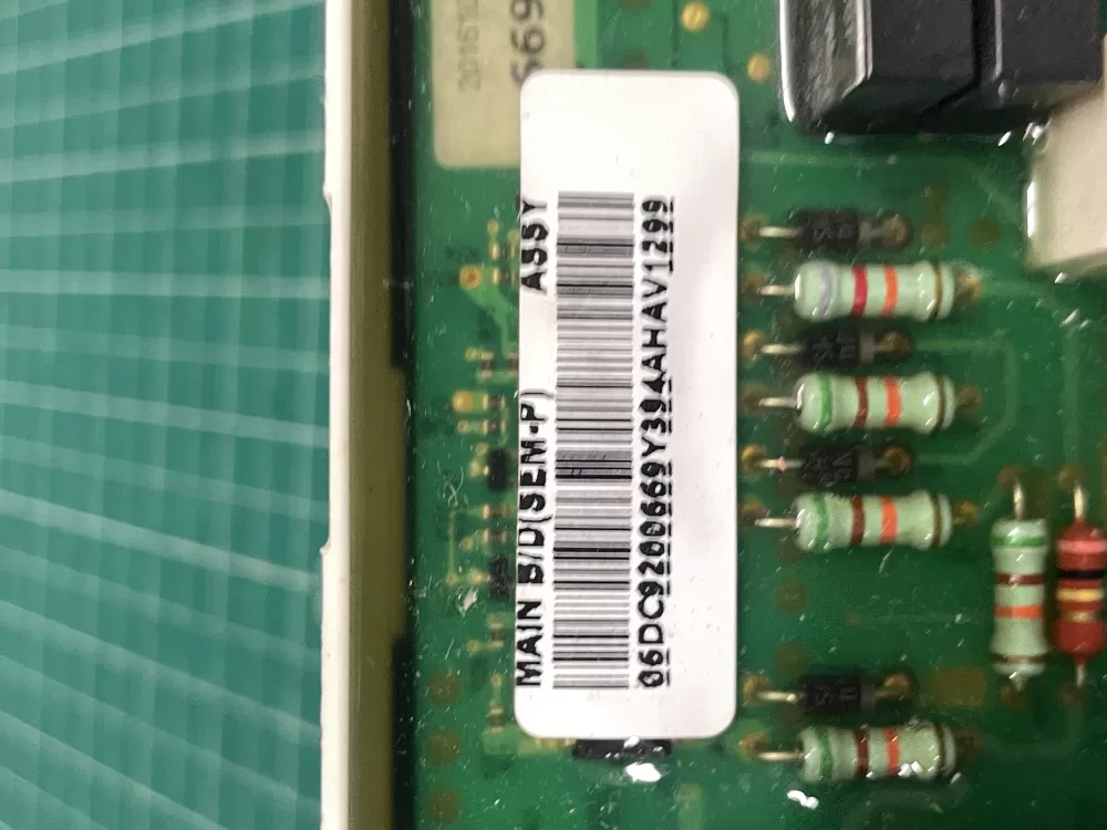 Samsung DC92-01596B Dryer Control Board AZ211071 | Wm1619