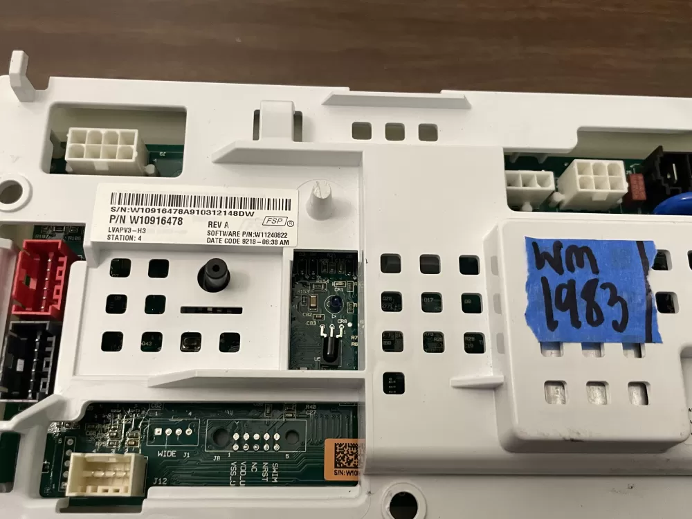 Whirlpool W10803586 W10841364 W10865064 Washer Control Board AZ99916 | Wm1983