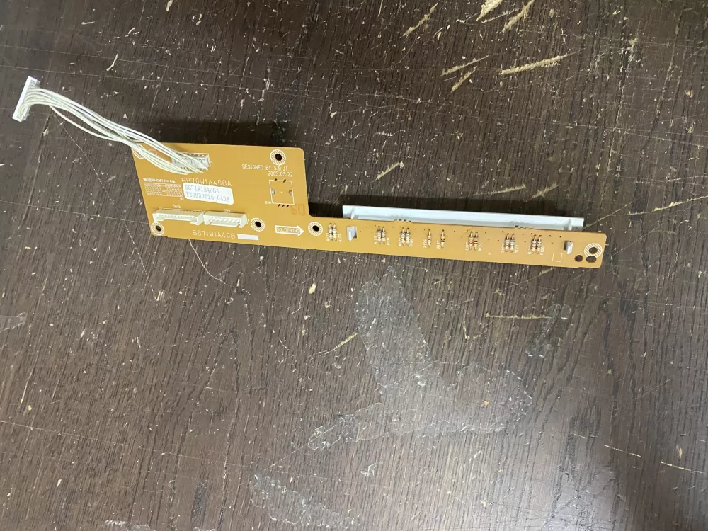 LG General Electric 6871W1A408A Microwave Control Board