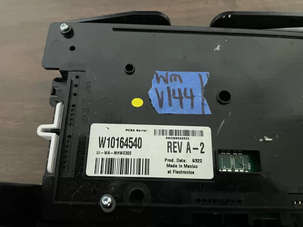 Maytag W10164540 WPW10164540 PS11749331 Washer Control AZ100235 | Wmv144