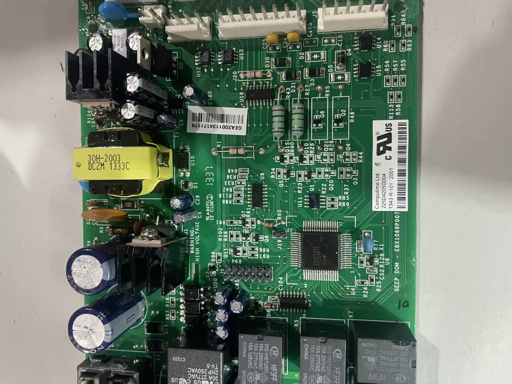 GE 225D4205G004 EBX1069P007 Refrigerator Control Board AZ203062 | KM2462