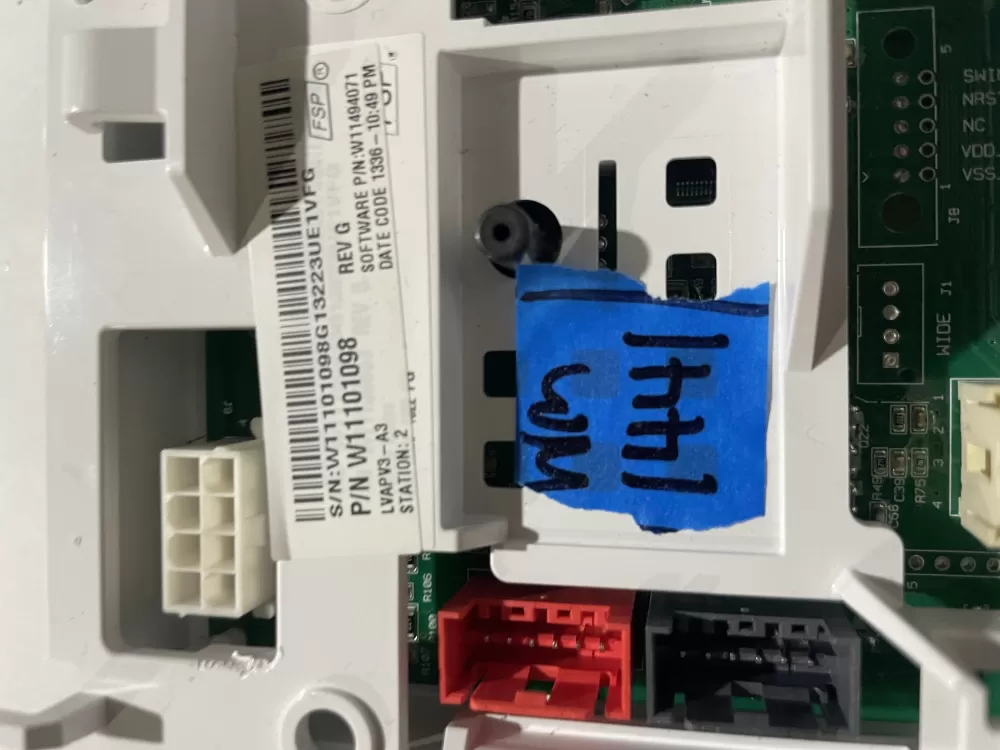 Whirlpool Maytag W11101098 W11170317 Washer Control Board AZ191475 | Wm1441