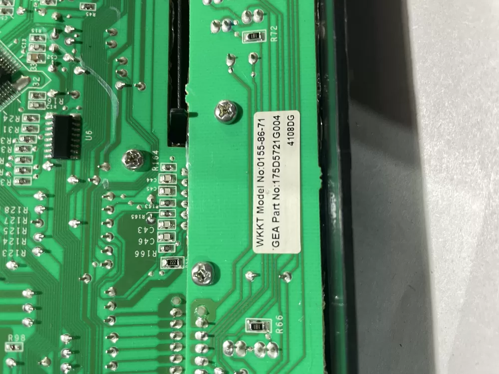 GE 175D5721G004 WH12X10387 Washer Control Board Interface AZ158223 | Wmv804