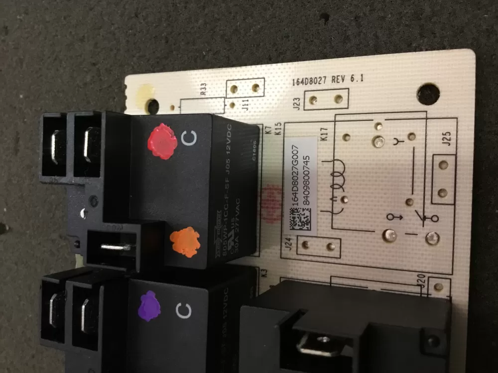 GE 164D8027G007 Wb27t11326 Range Control Board Relay AZ100252 | NR115