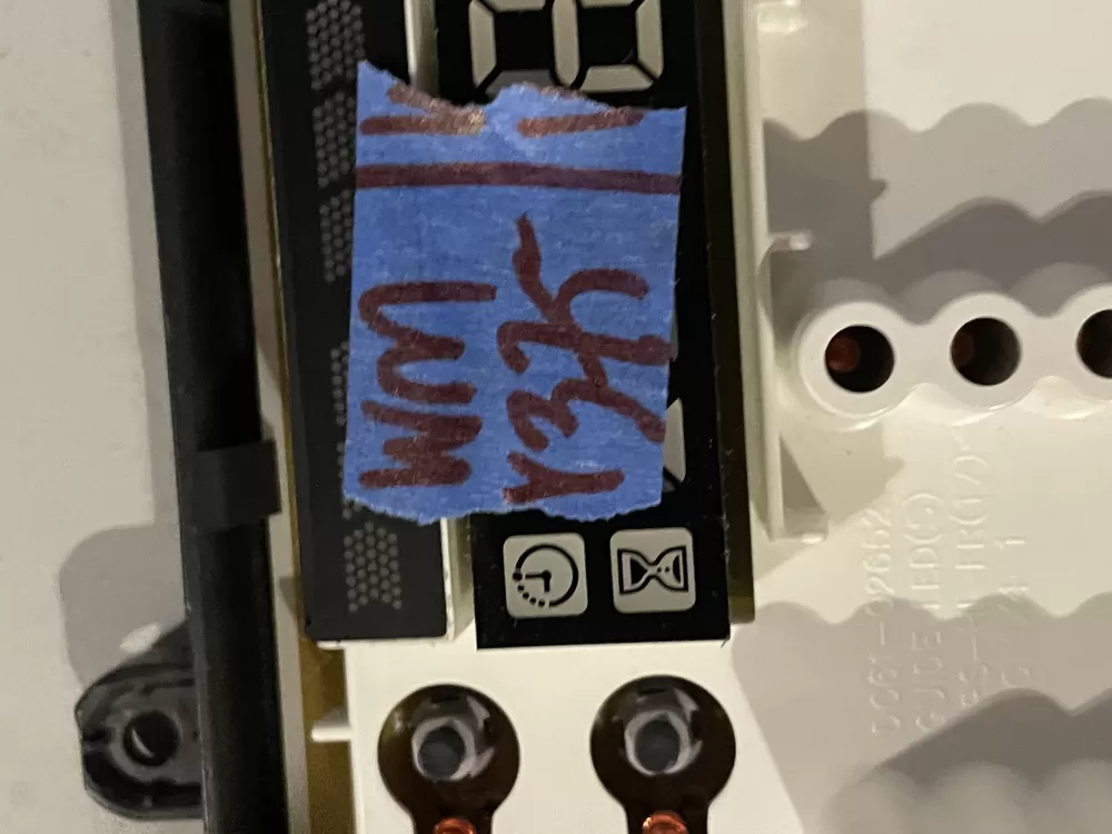 Samsung DC92-00383E DC92-00383A Washer UI Control Board AZ34313 | Wmv375
