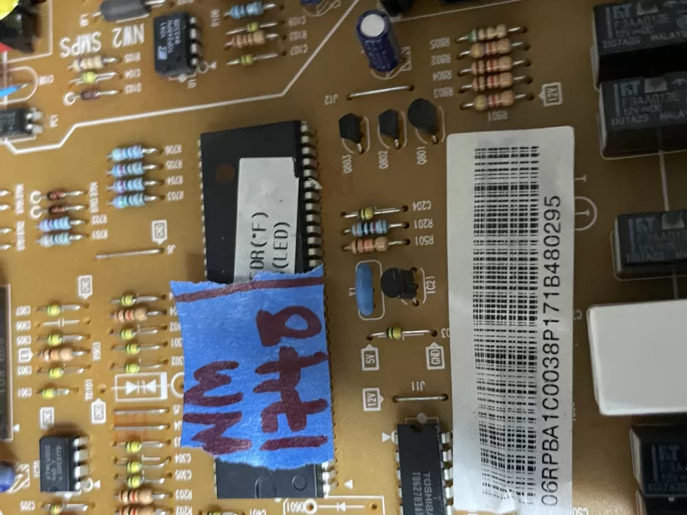 Samsung DA92-00204A Refrigerator Control Board AZ42817 | Wm1748