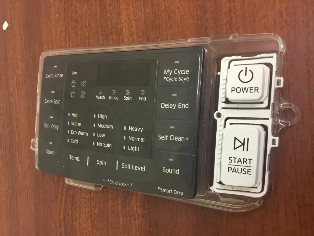 Samsung DC92-01607J DC94-06643A Dryer UI Control Board AZ33810 | NR1687