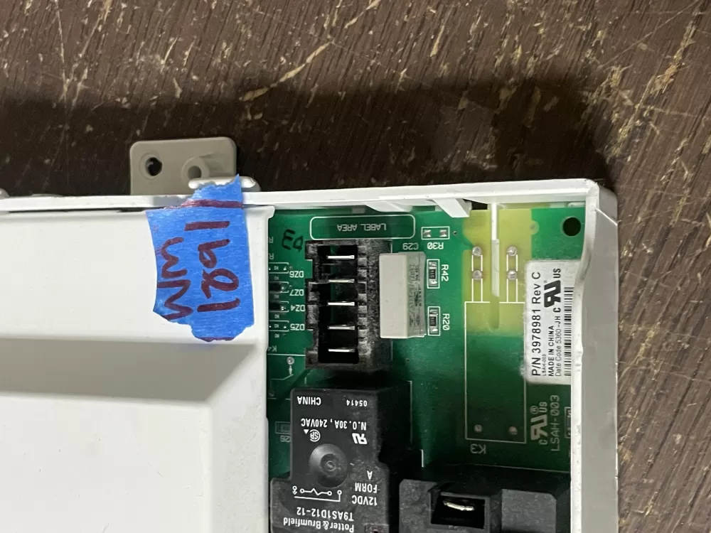 Whirlpool Maytag Kenmore W10111606 6105034 Dryer Control Board AZ53528 | Wm1891