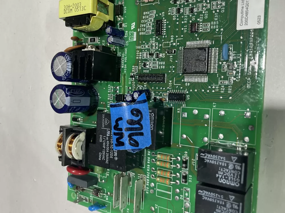 GE 200D4854G017 EBX1069P005 WR55X10524 Fridge Control Board AZ152298 | Wm916