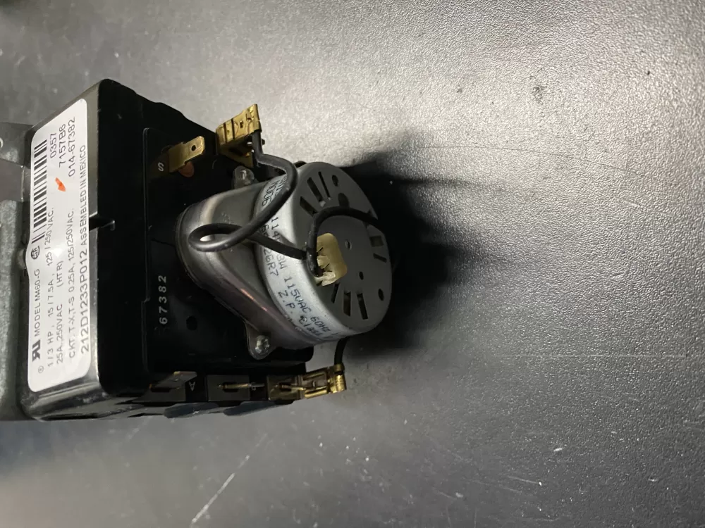 GE 212D1233P012 WE4M364 Dryer Timer