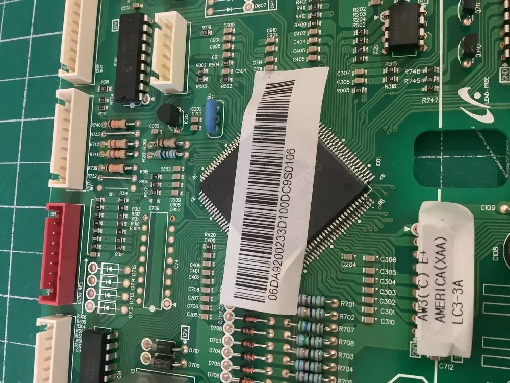 Samsung DA92 00233D DA9200233D Refrigerator Control Board AZ206694 | NR1780