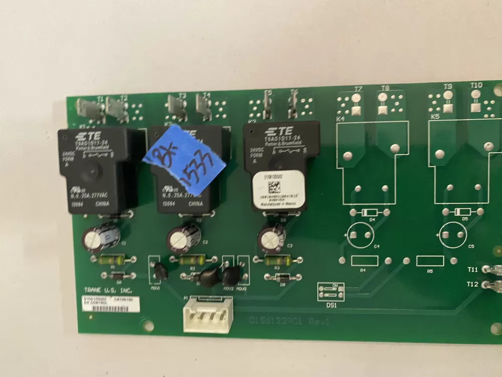 Trane EM Heat Control Board CNT06195 D156120g02 AZ109144 | BK1533