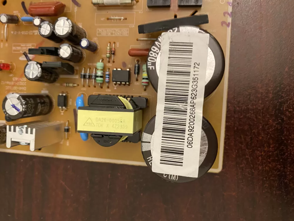 Samsung DA92-00268A Refrigerator Inverter Control Board AZ37097 | BK370