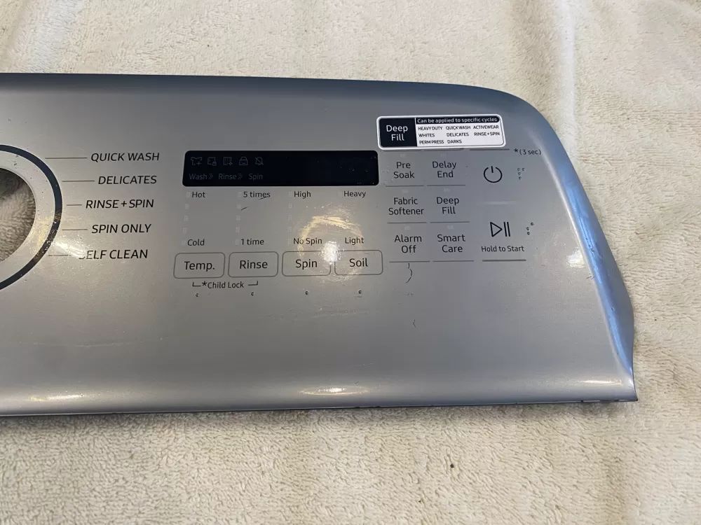 Samsung DC97 21544G DC97 22947A Washer Control Board Panel AZ5583 | V352