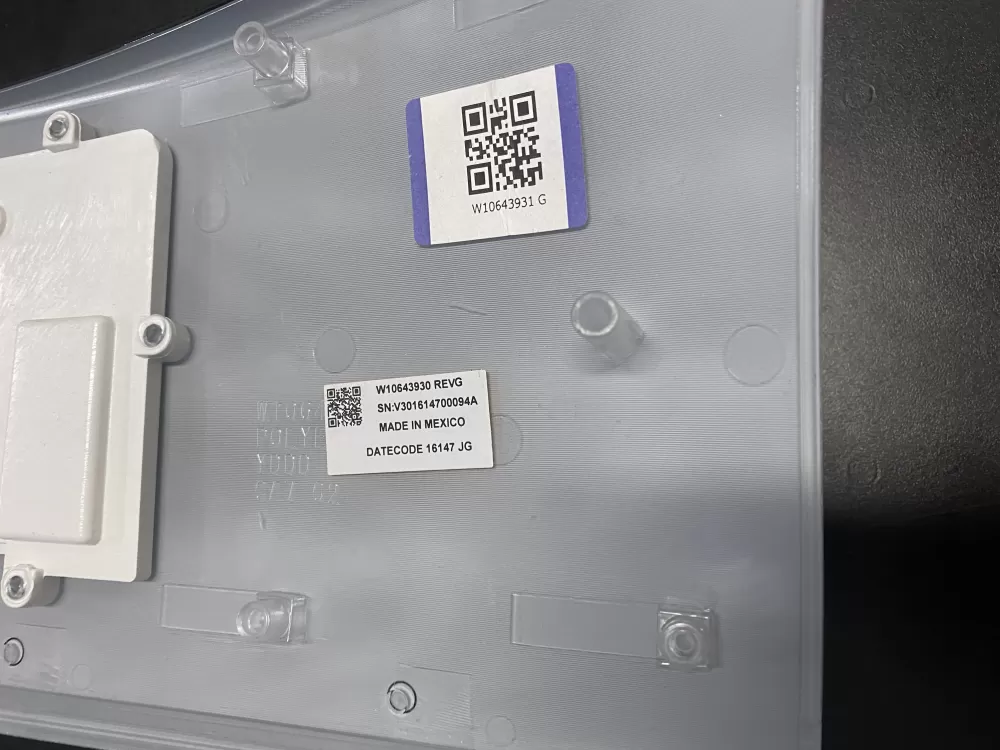 Kenmore Washer W10643930 Main Control Panel AZ19547 | BK130