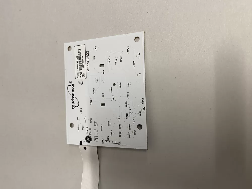 Whirlpool Washer YS344KNB1A02 P34401A2Z LED Touch Sensor AZ227392 | BK1928
