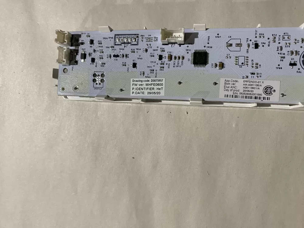 Frigidaire A06113601 Refrigerator Control Board AZ202278 | BK2295