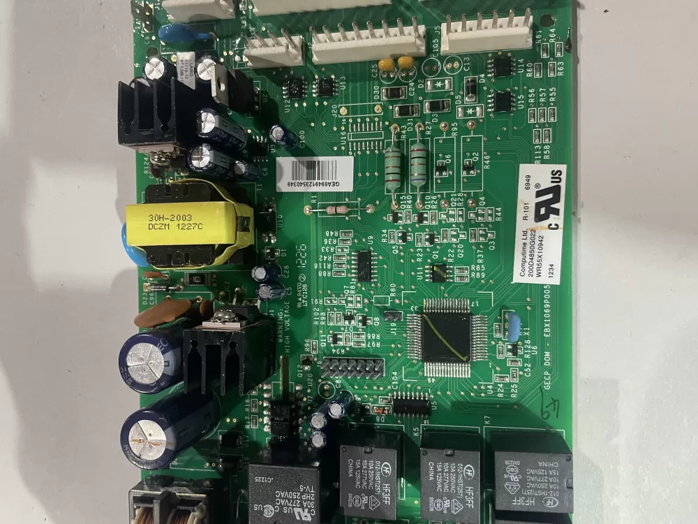 GE 200D6221G028 EBX1110P002 Refrigerator Control Board AZ203059 | KM2462