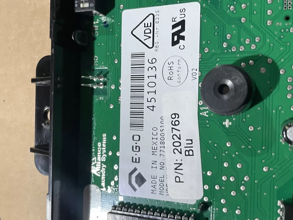 Speed Queen Washer 202769 202769P Control Board AZ58680 | Wm2069