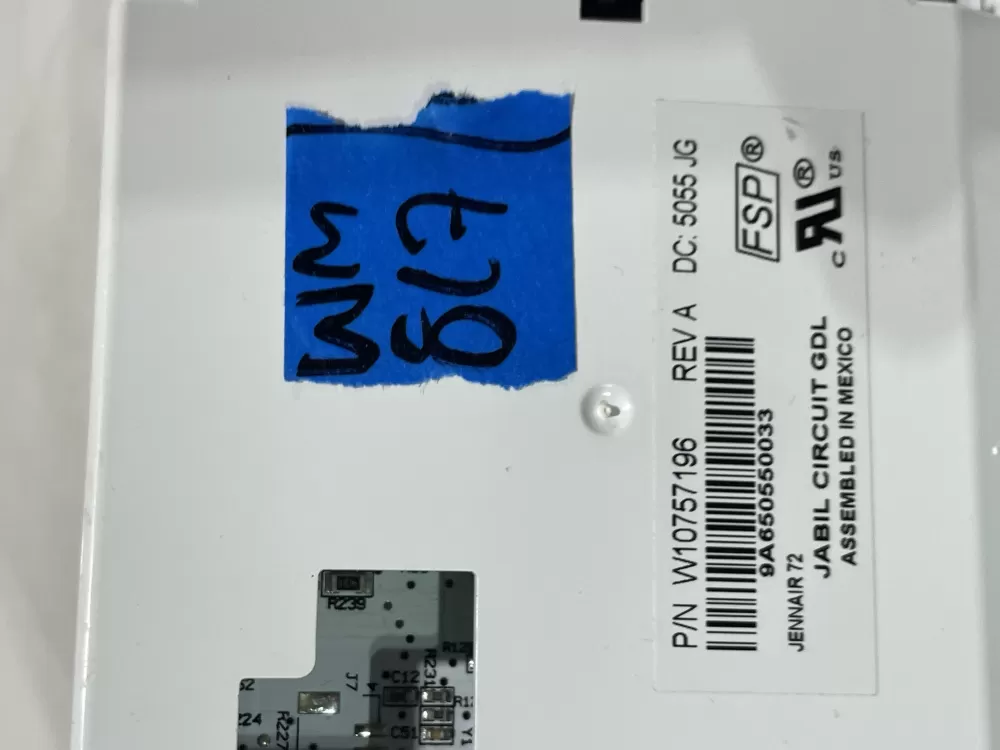 Whirlpool W10757196 W10812261 Refrigerator Control Board AZ158640 | Wm817