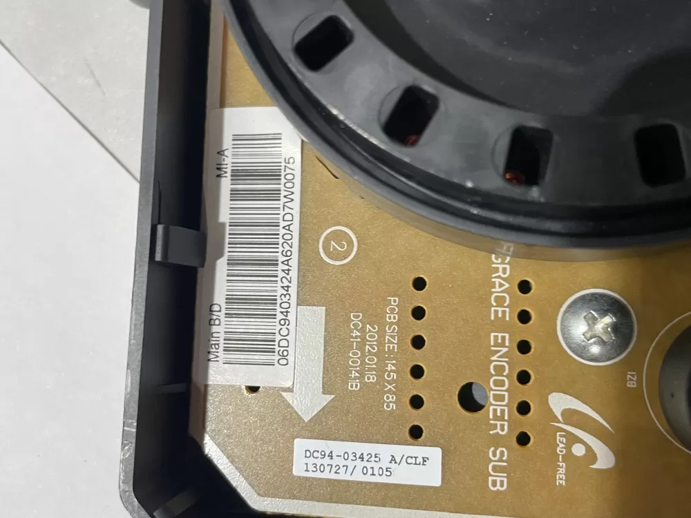 Samsung DC94 03424A Washer Control Board AZ199931 | Wmv782