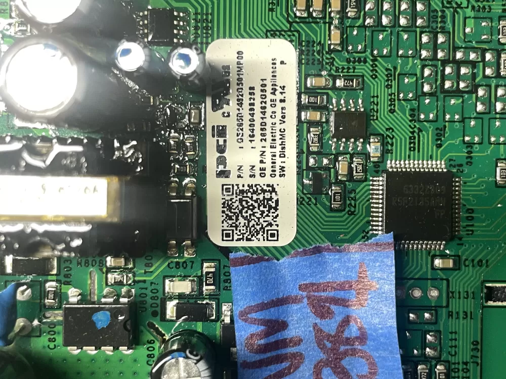 GE 265D1462G502 WD21X24900 Dishwasher Control Board AZ36479 | Wm381